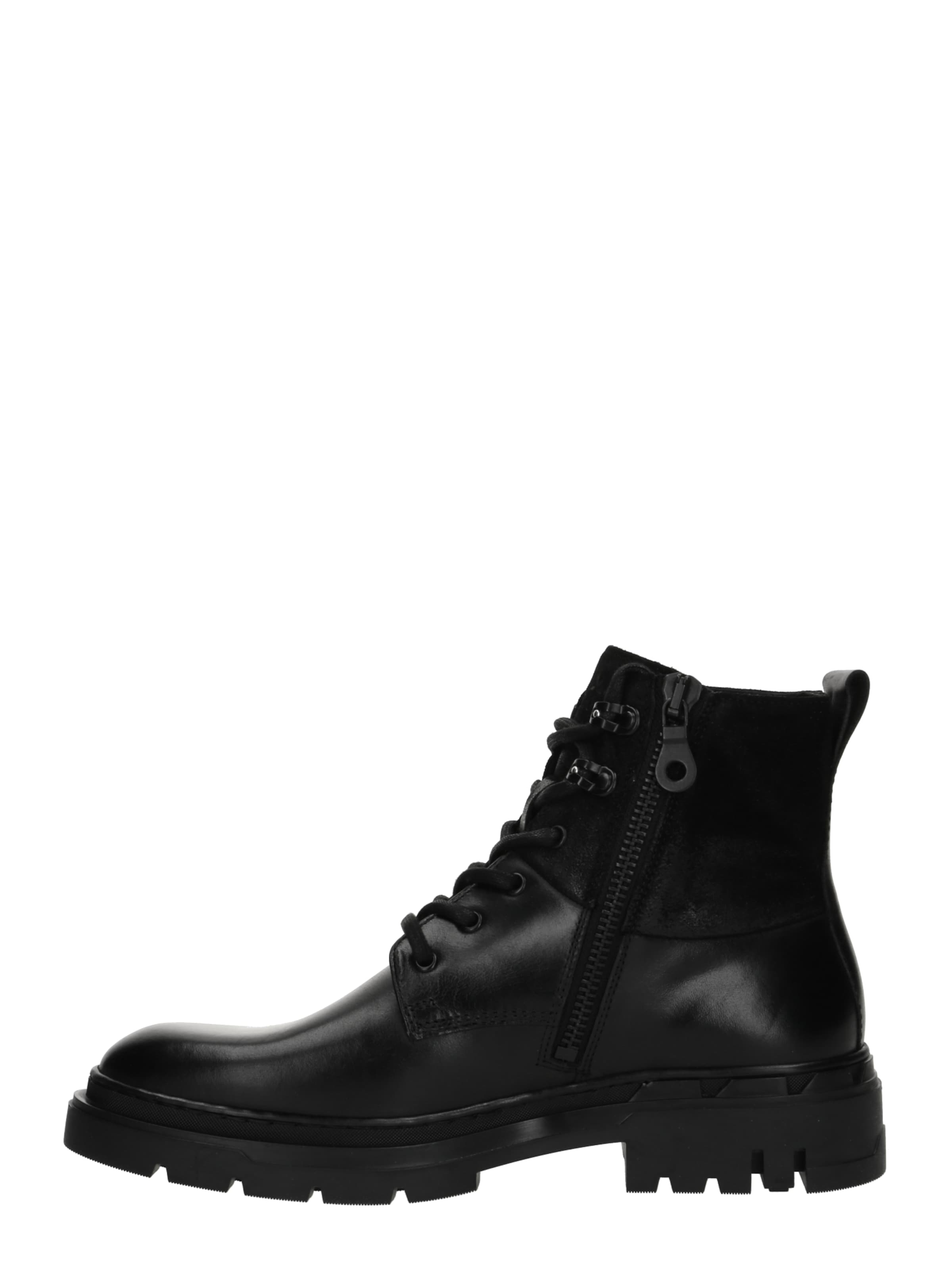 LLOYD Boots med snörning 'Serra 345' i svart