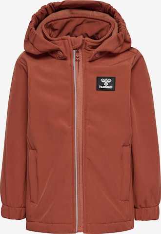 Hummel Athletic Jacket 'MARS' in Brown: front