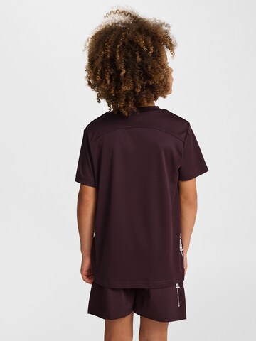 Hummel Funktionsshirt 'Pulse' in Braun