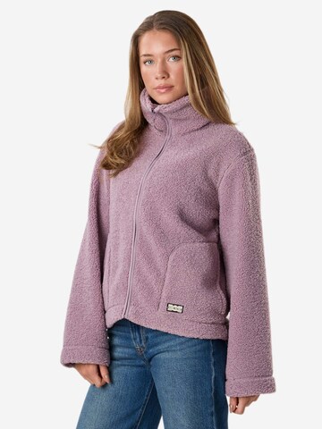 Denim Factory Fleece jacket 'Denver' in Purple