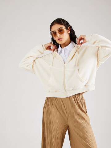 AMERICAN VINTAGE - Sudadera con cremallera 'BOBYPARK' en beige