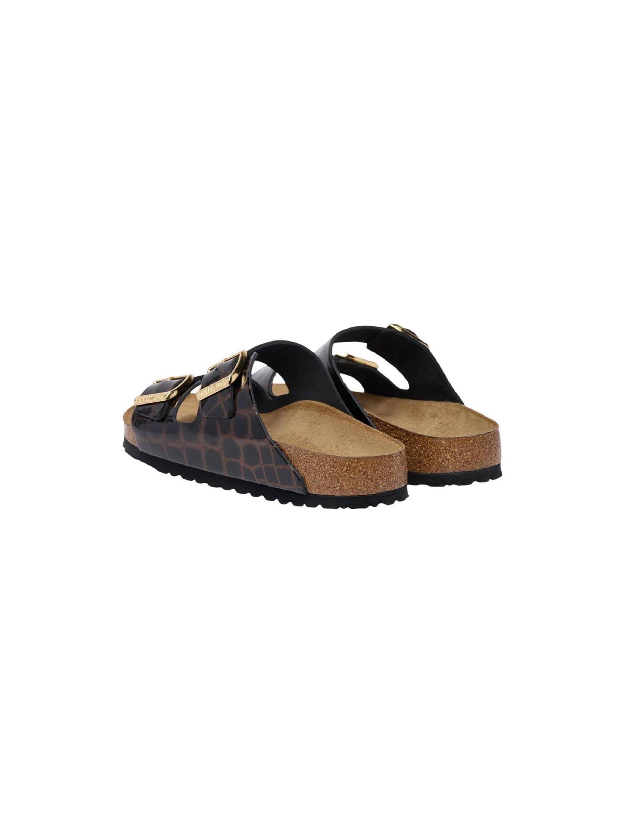 Sandales 'Arizona Emboss Animal 1032864' BIRKENSTOCK en marron