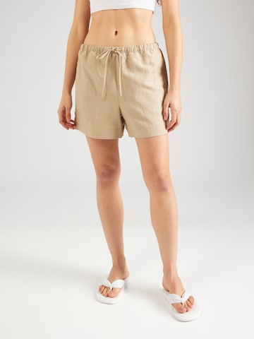 Banana Republic - Loosefit Calças 'EASY' em bege: frente