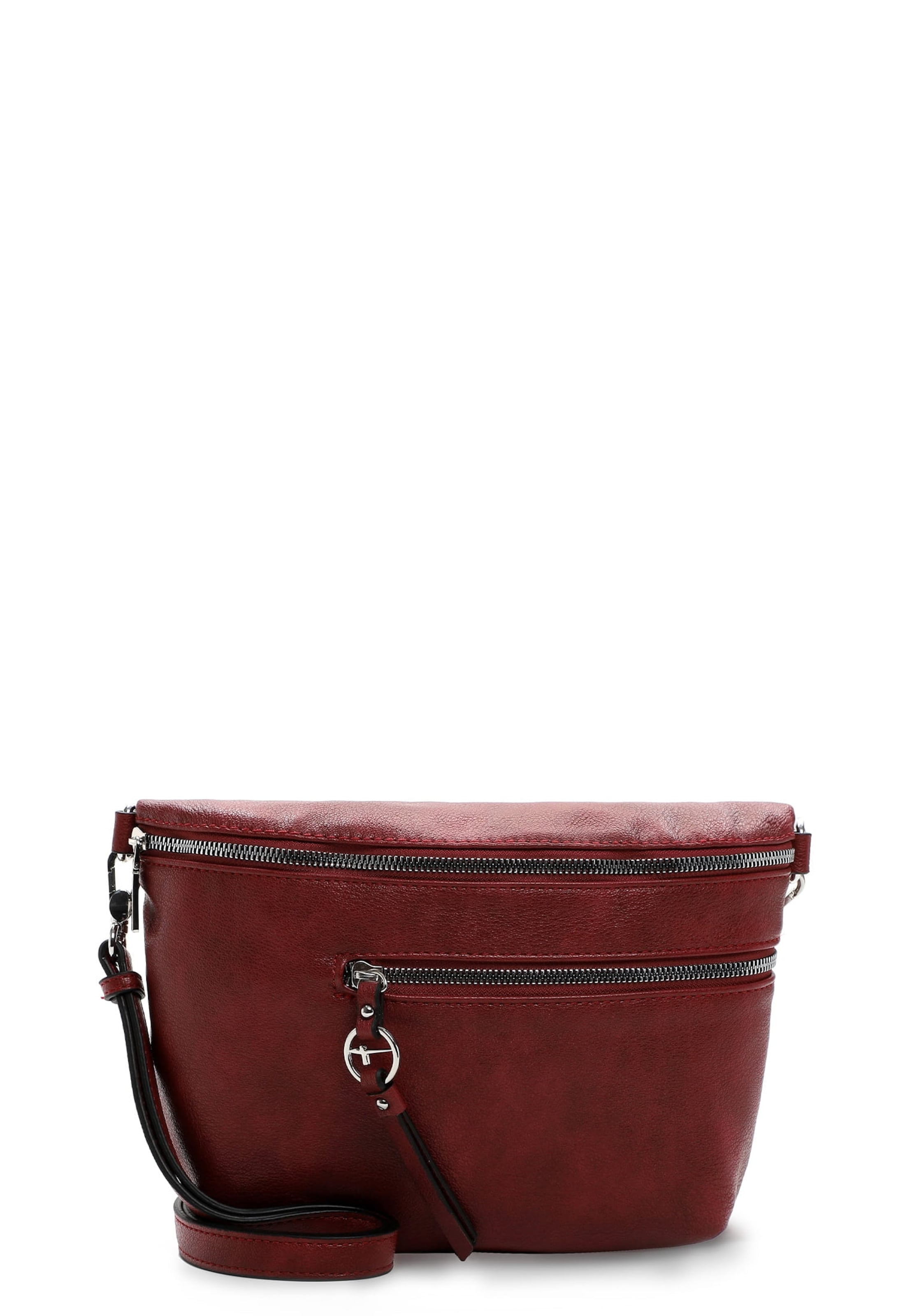 Tamaris Skuldertaske 'Nele' i rød: forside