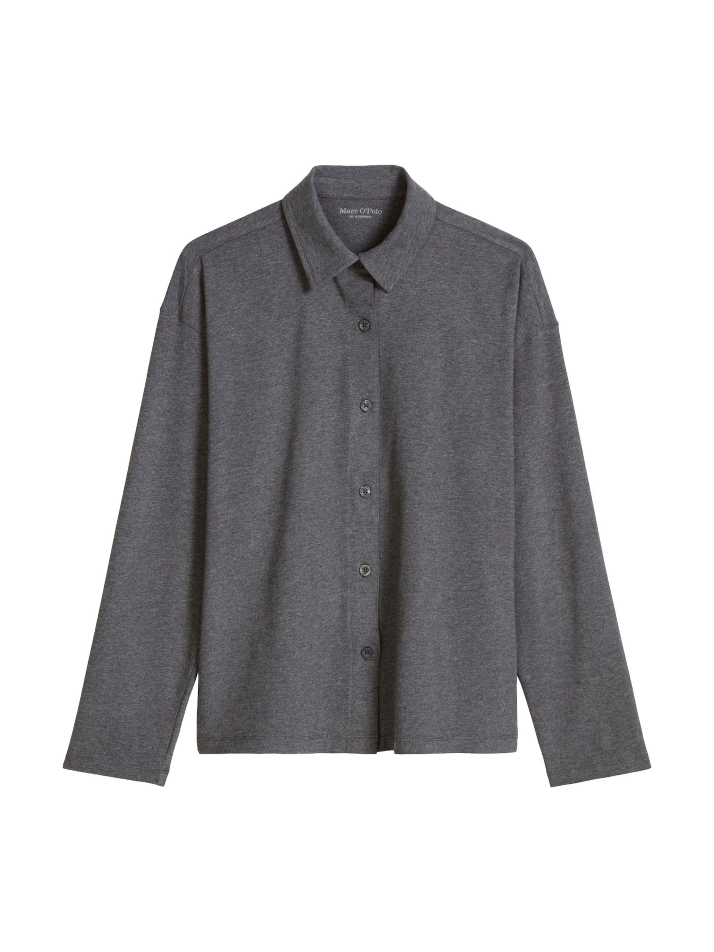 Chemisier '  Loungewear-Styles ' Marc O'Polo en gris : devant