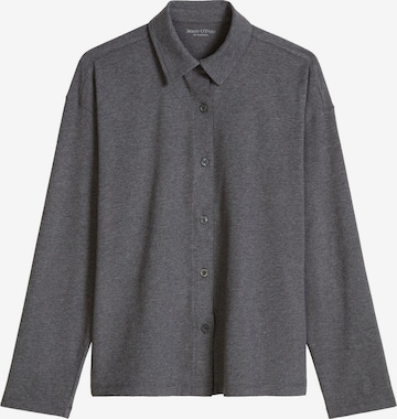 Chemisier ' Loungewear-Styles ' Marc O'Polo en gris : devant