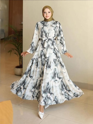 Bigdart Dress 'Maxi' in Grey: front