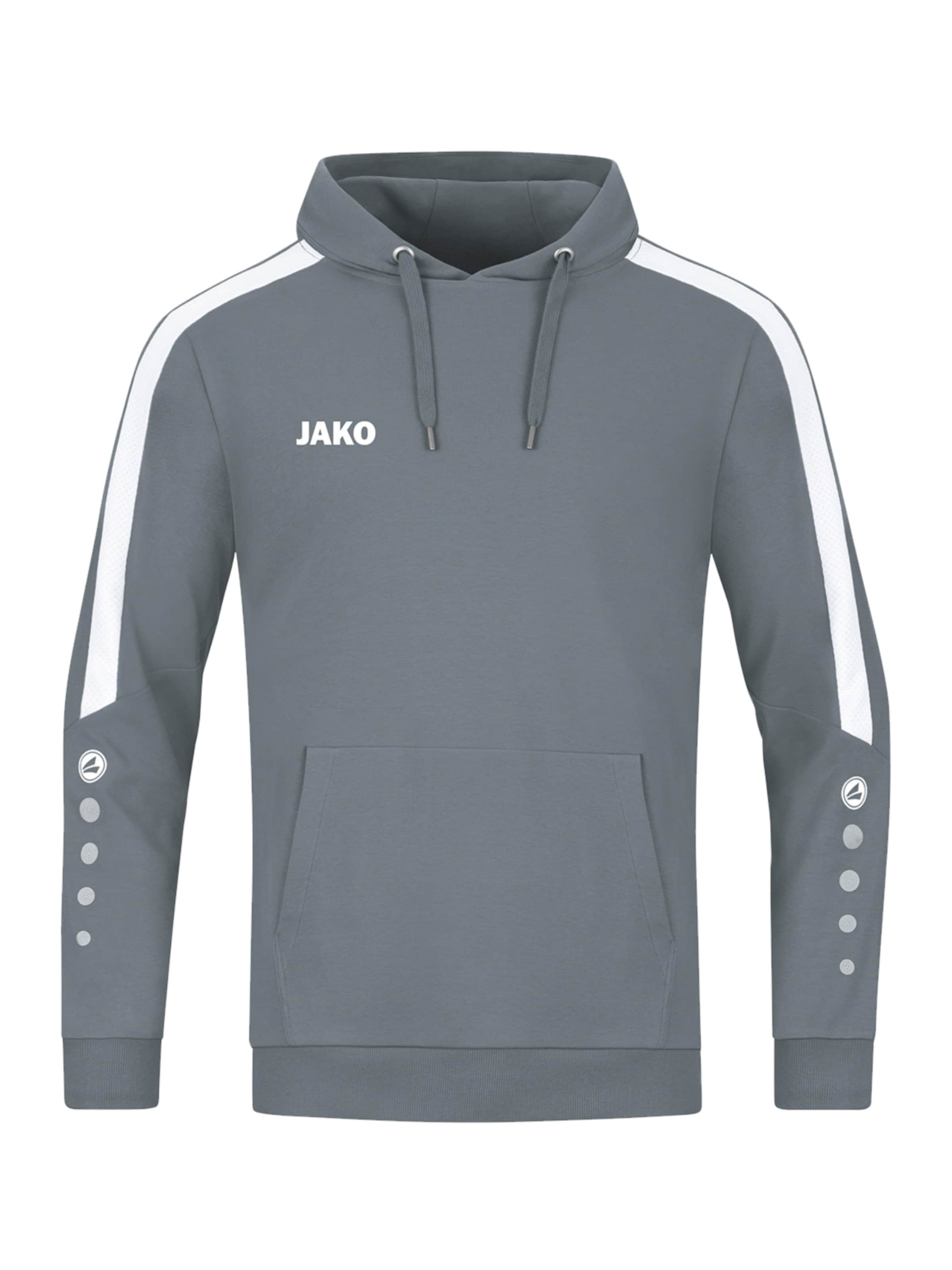 JAKO Sportsweatshirt in Grau: Vorderseite