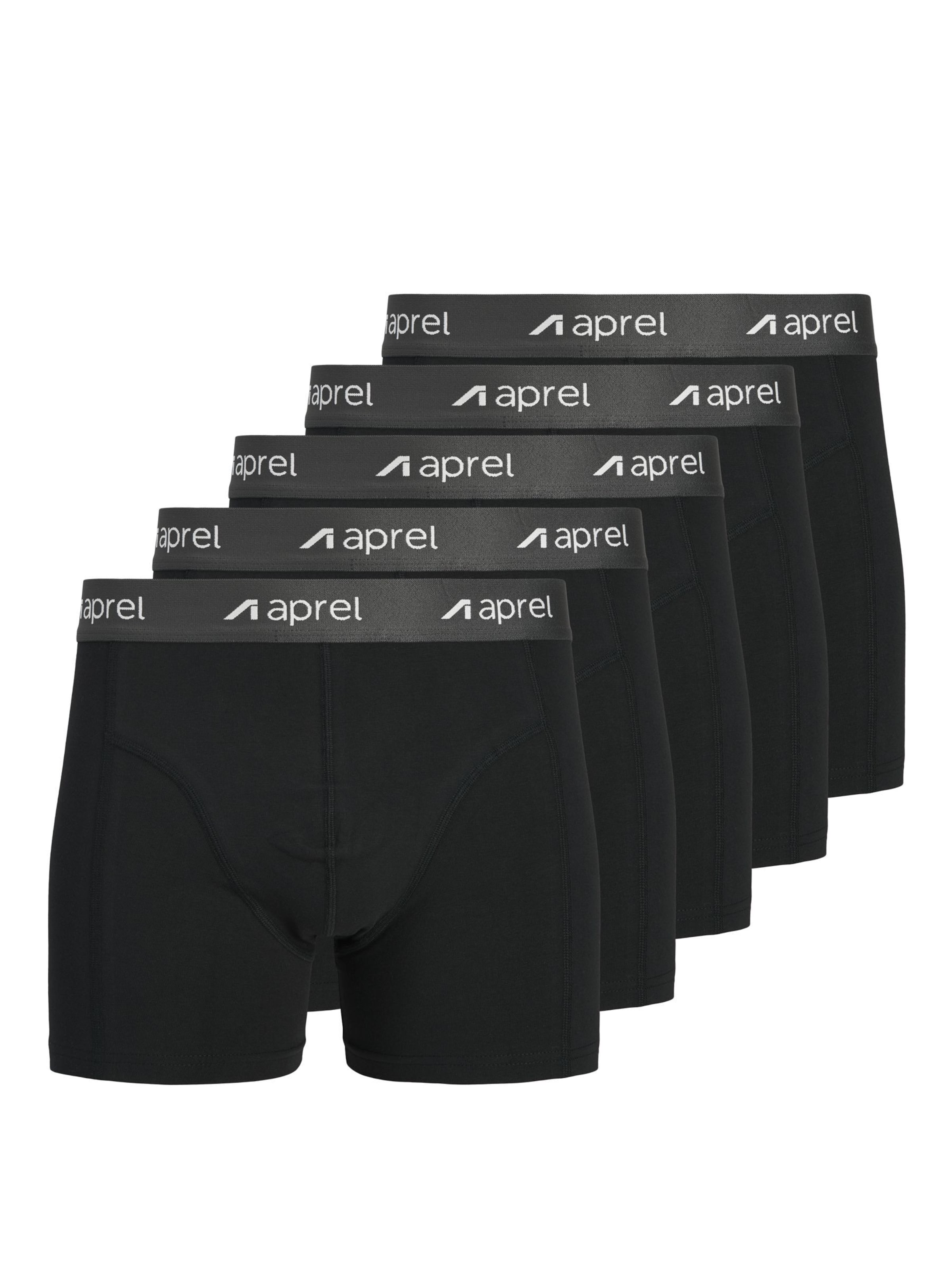 aprel Boxershorts in Zwart: voorkant