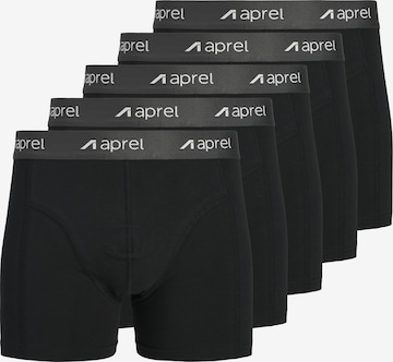 Boxers aprel en noir : devant
