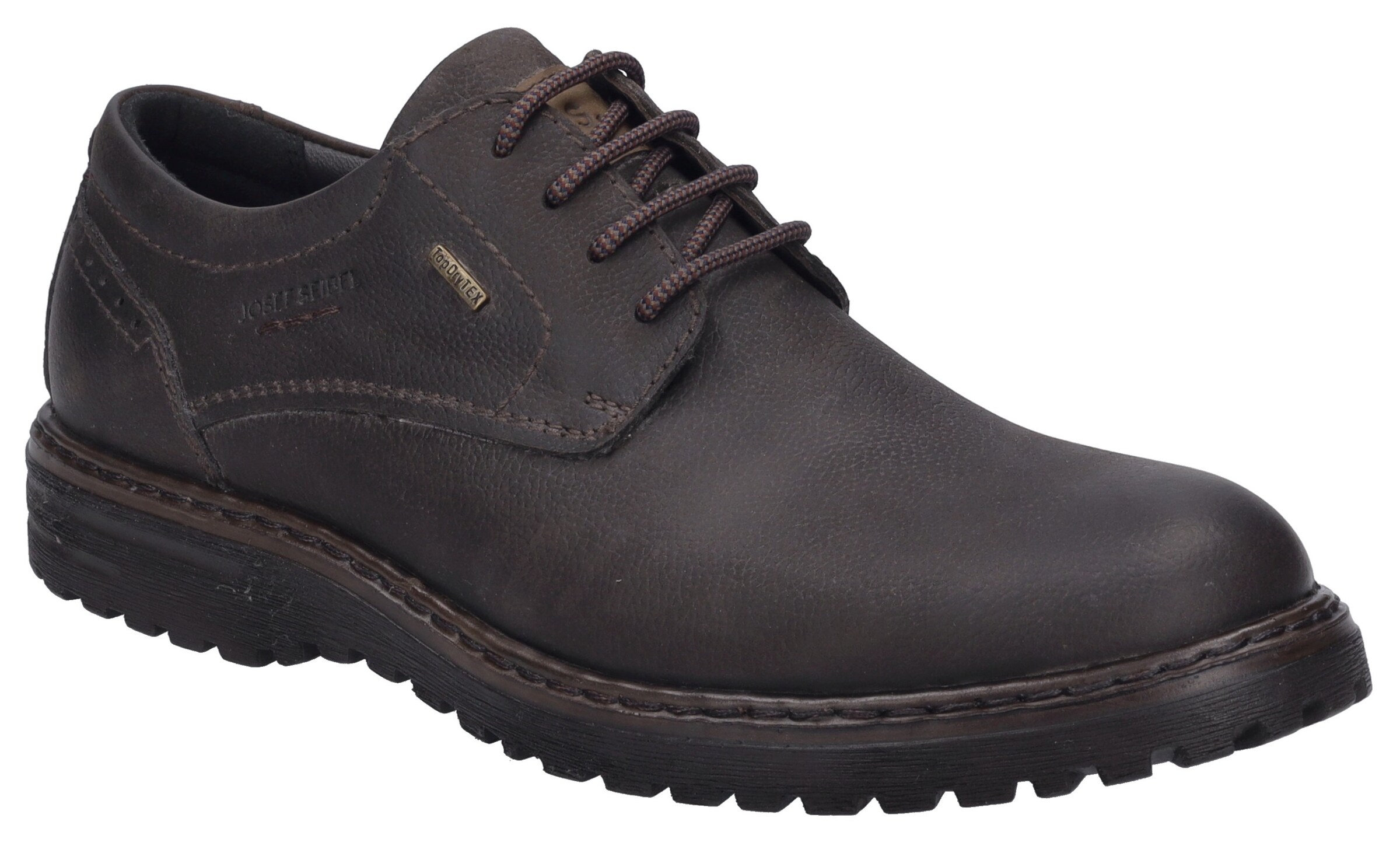 Chaussure à lacets JOSEF SEIBEL en marron : devant