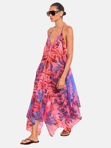 Lipsy - Vestido de praia em roxo: frente