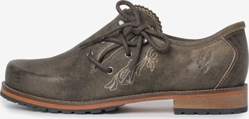 SPIETH & WENSKY Traditional Shoes 'Wiko' in Brown: front