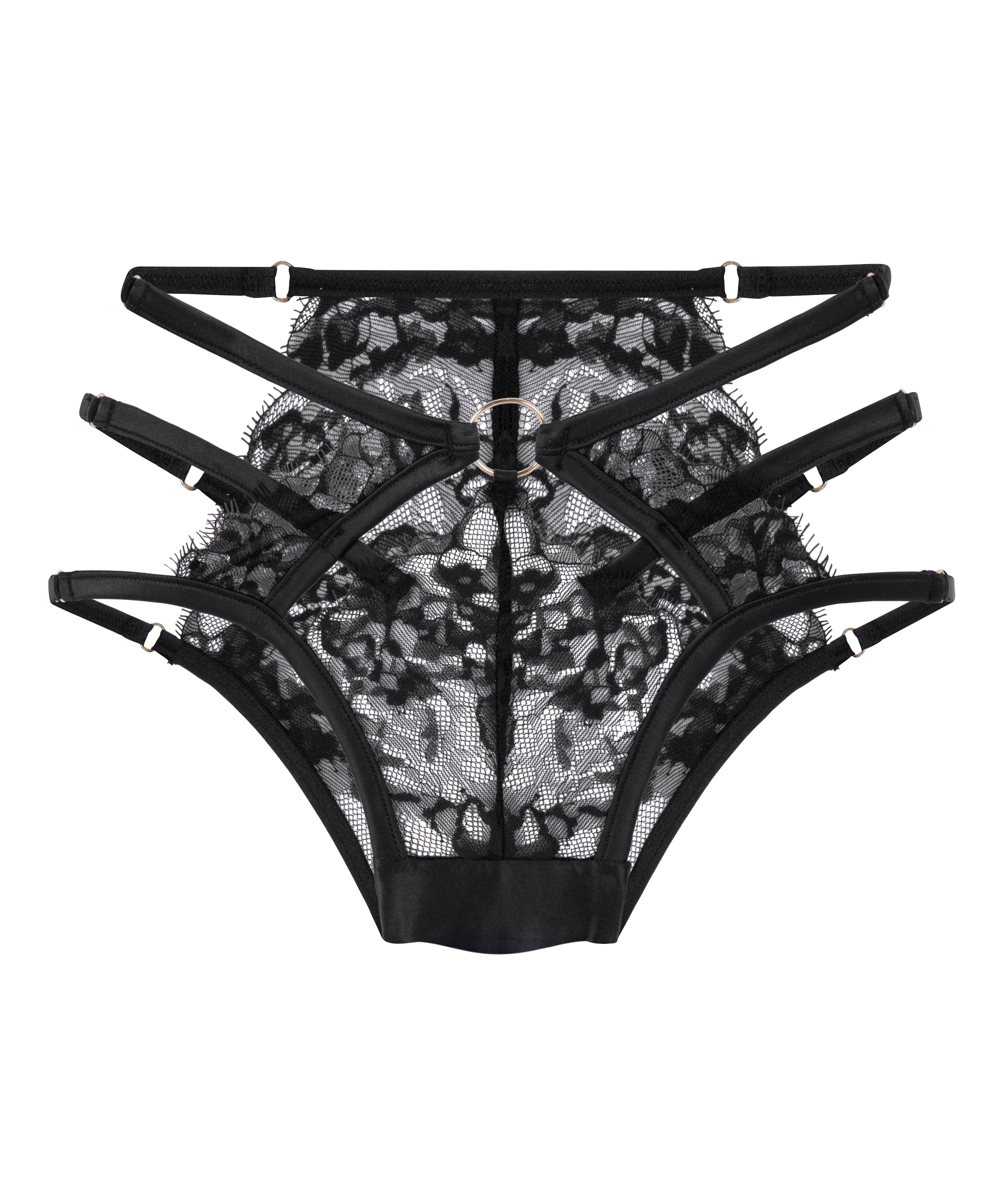 Hunkemöller Трусы в Черный: спереди