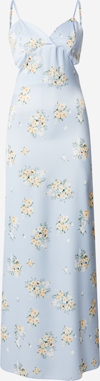 WAL G. Haljina 'LOLA' u svijetloplava / žuta / tamno zelena / narančasta, Pregled proizvoda