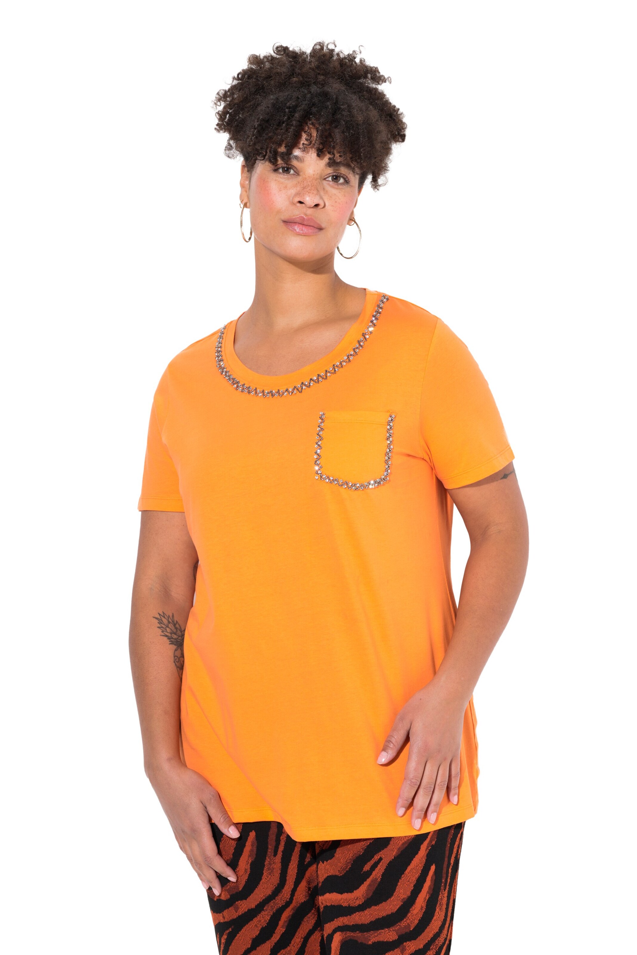 MIAMODA Shirt in Orange: front