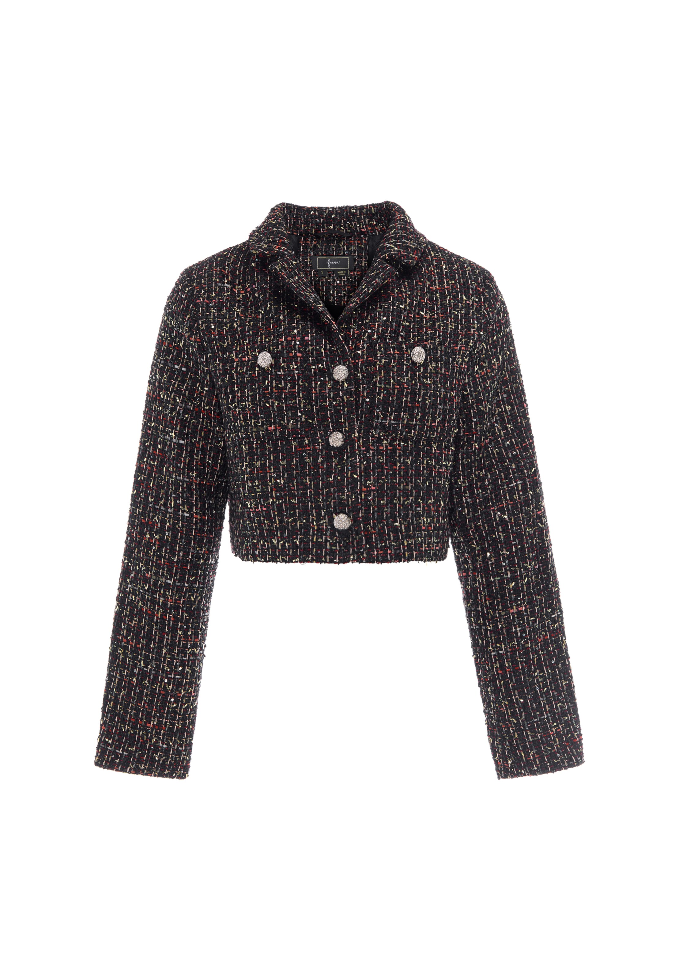 Blazer faina en noir : devant