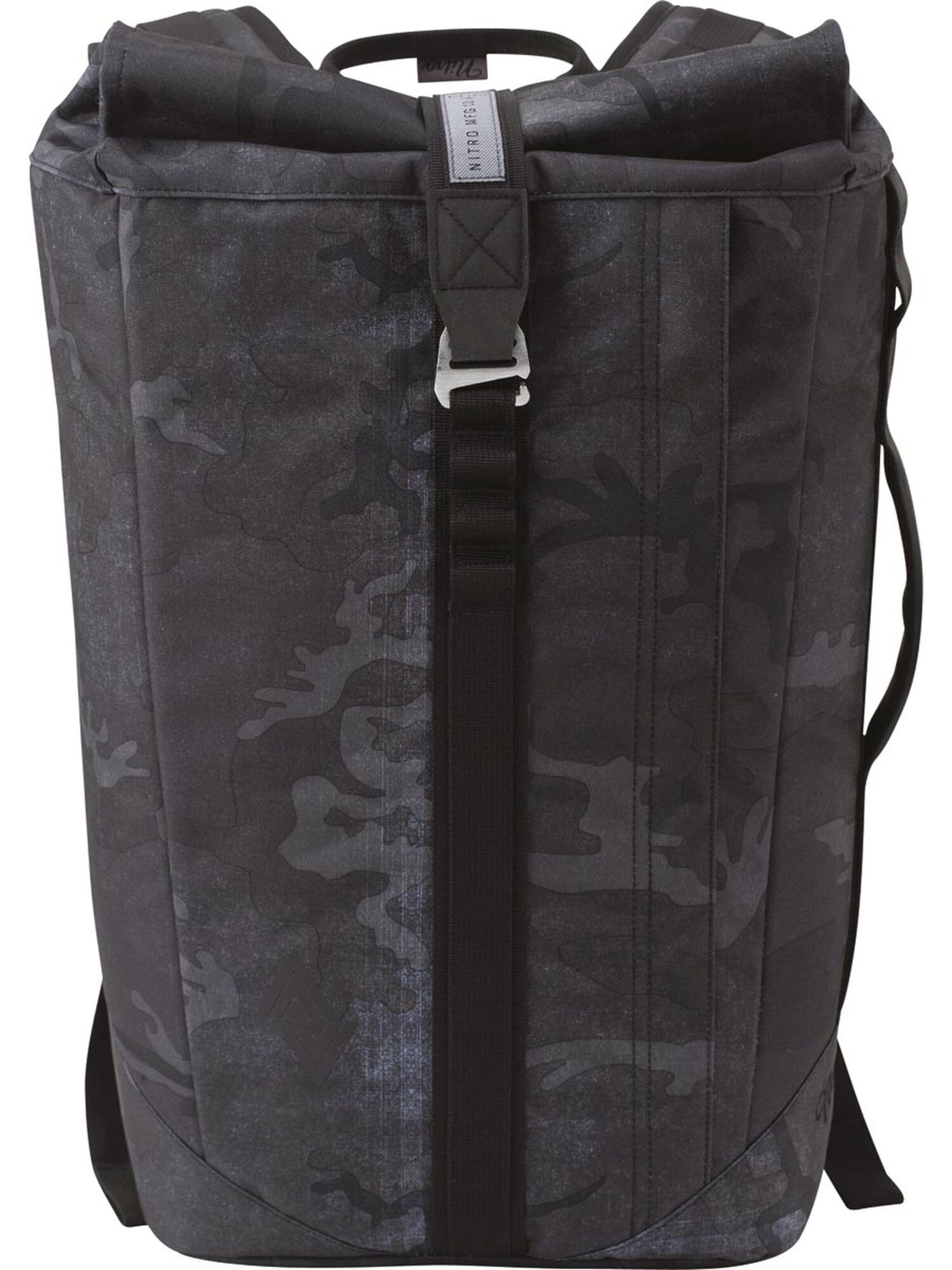 NitroBags Rucksack SCRAMBLER in Grau: Vorderseite