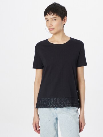 T-shirt ESPRIT en noir : devant