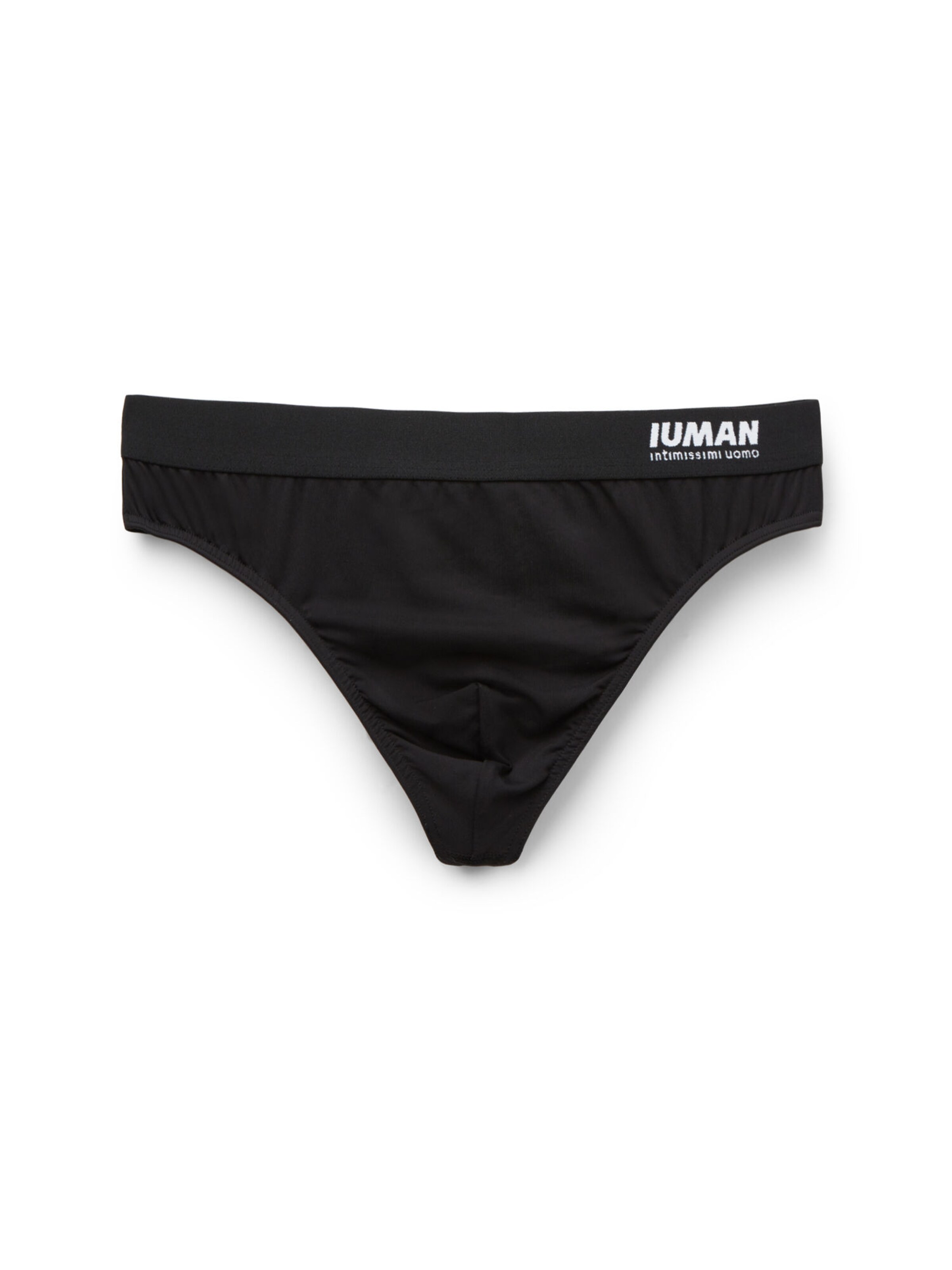 IUMAN Intimissimi Slip in Schwarz: Vorderseite