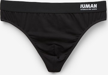 IUMAN Intimissimi Slip in Schwarz: Vorderseite