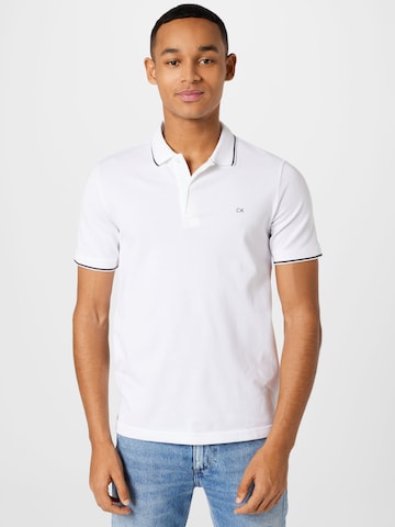 Calvin Klein - Camiseta en blanco: frente