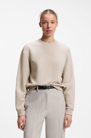 HUGO Sweatshirt 'Daxandria' in Beige: Vorderseite