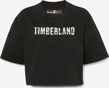 juoda TIMBERLAND Marškinėliai: priekis