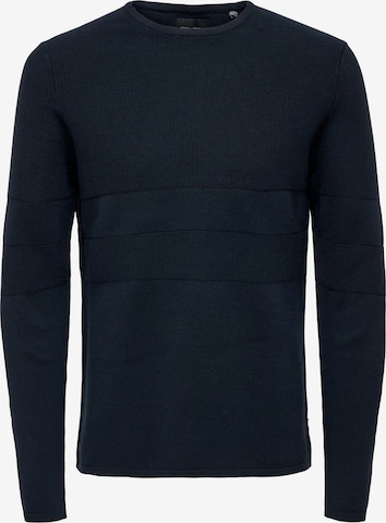 Only & Sons Sweater 'Niko' in Blue: front