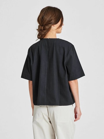 Gai+Lisva Top in Schwarz