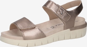 CAPRICE Sandals in Brown: front