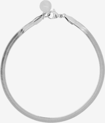 Chic by LiretteNarukvica 'Bracelet Flat Chain' - srebro boja: prednji dio
