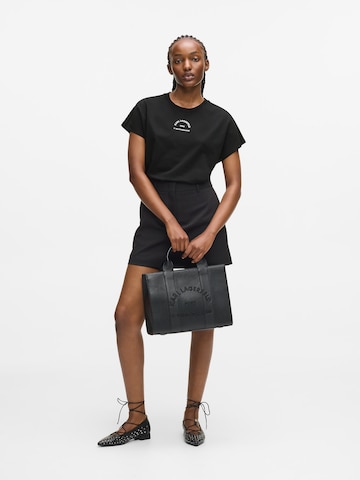 Karl Lagerfeld Majica 'RUE ST-GUILLAUME' | črna barva