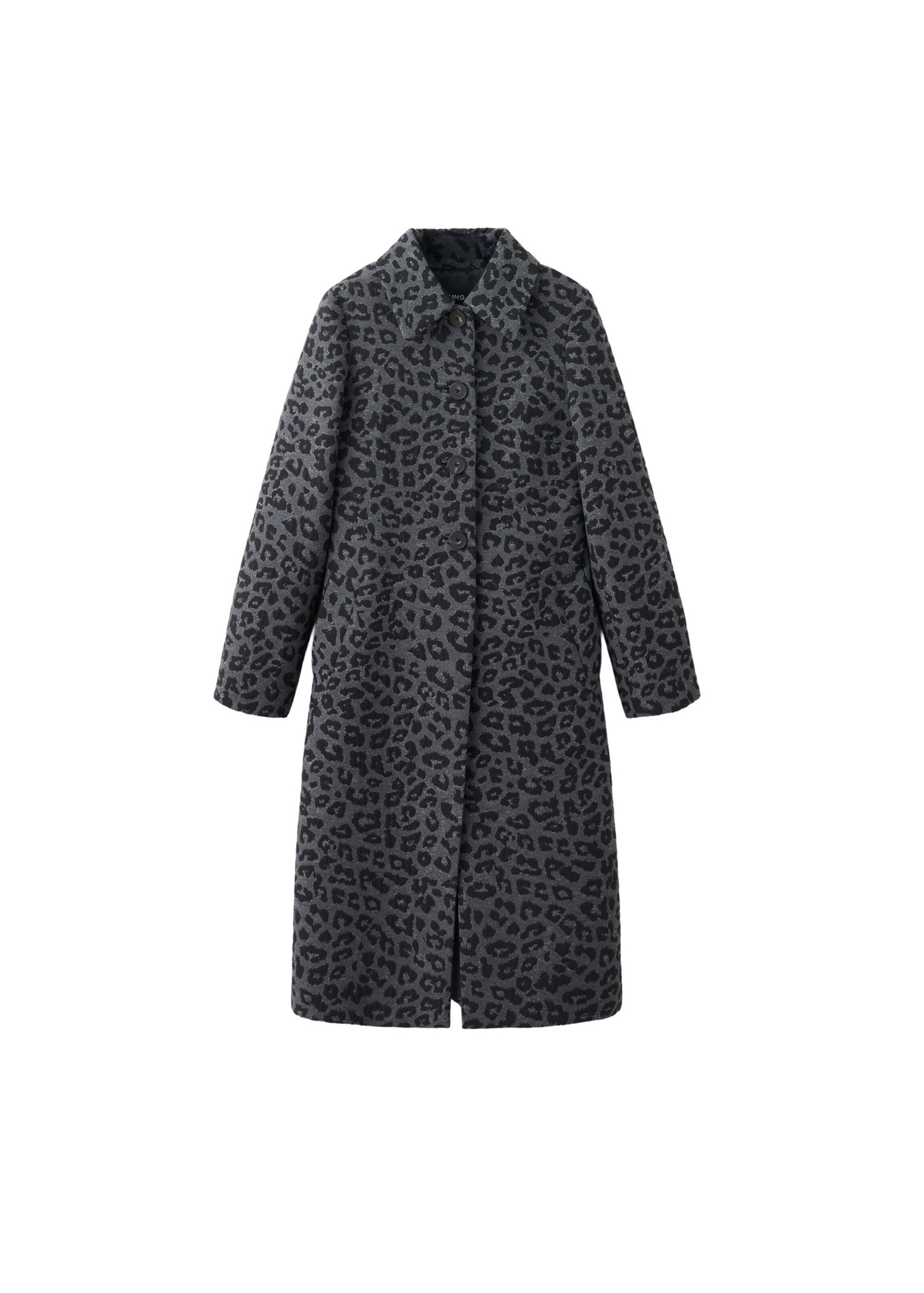 MANGO Tussenmantel 'RISSI' in XS in de kleur Grijs, Productweergave