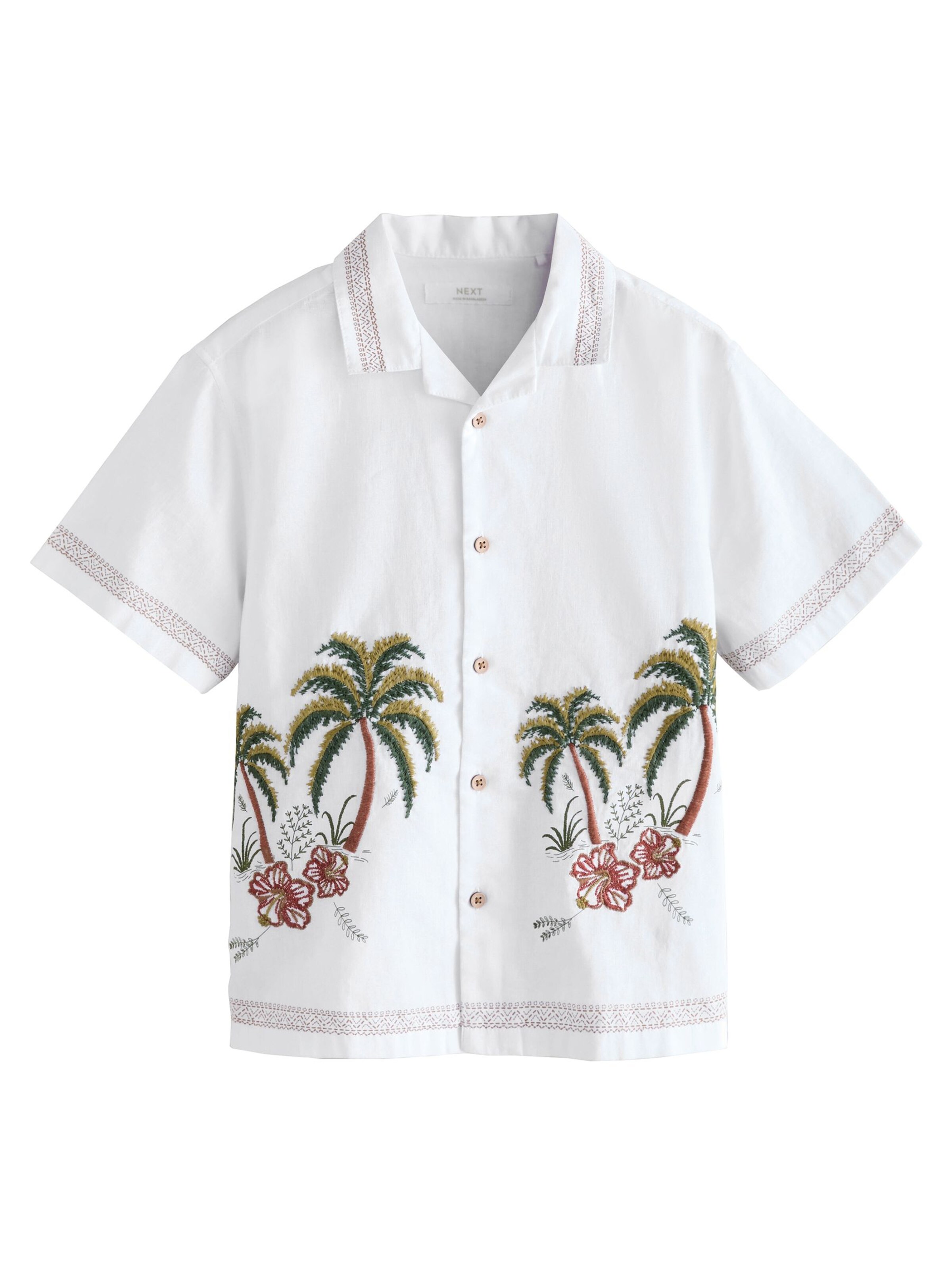 Next - Camiseta en blanco: frente