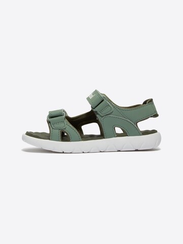 TIMBERLAND Nyitott cipők 'Perkins' - zöld