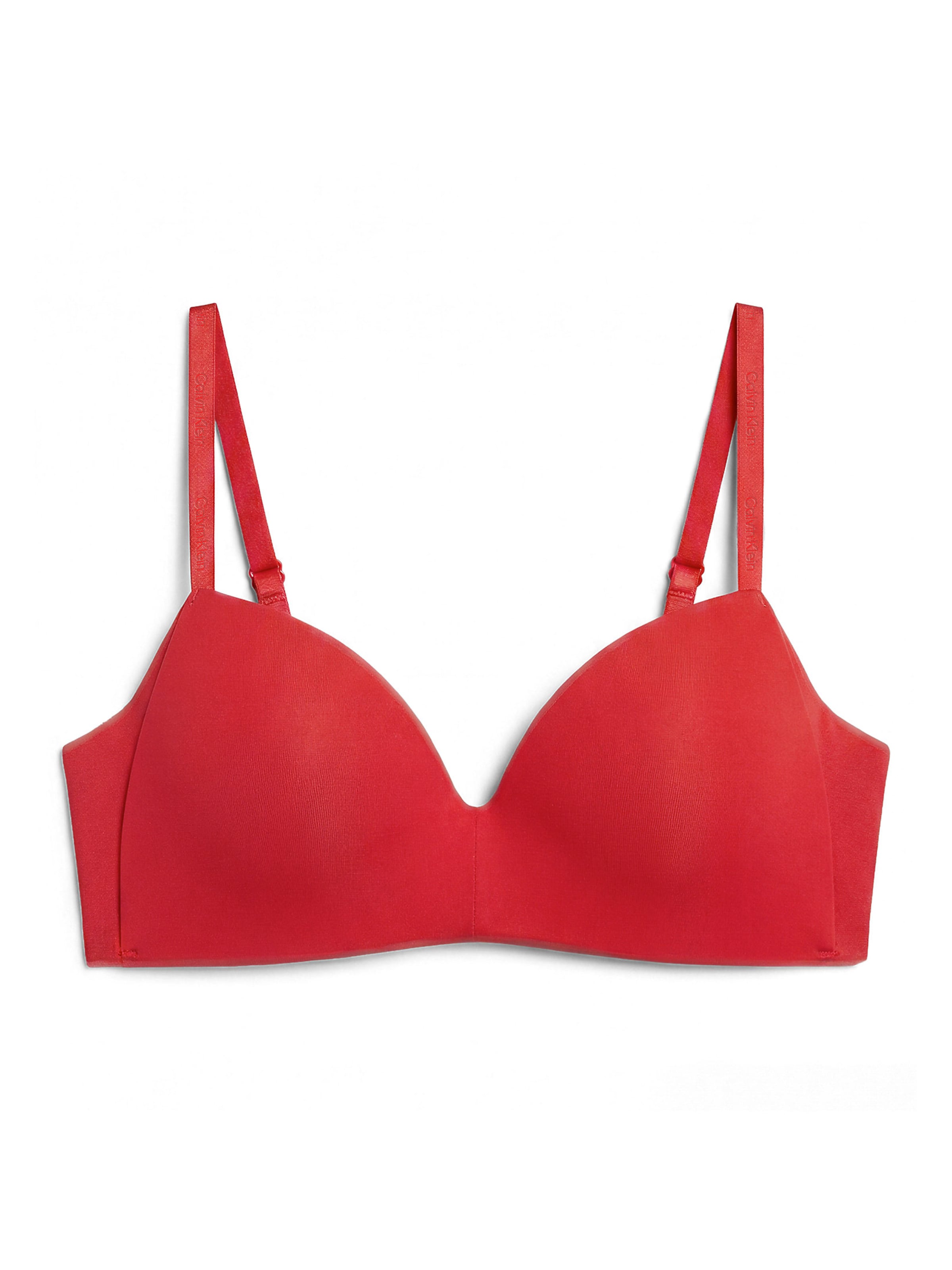 Soutien-gorge Calvin Klein Underwear en rouge : devant