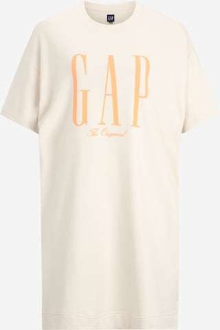 Gap Tall Jurk in Beige: voorkant