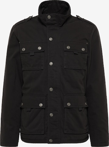 MO Between-Season Jacket in Black: front