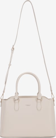 Borsa a mano di Diana&Co. in beige: frontale
