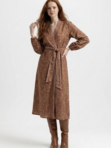 Kimono 'Amara Kimono Dress' di Shop Karey in marrone: frontale