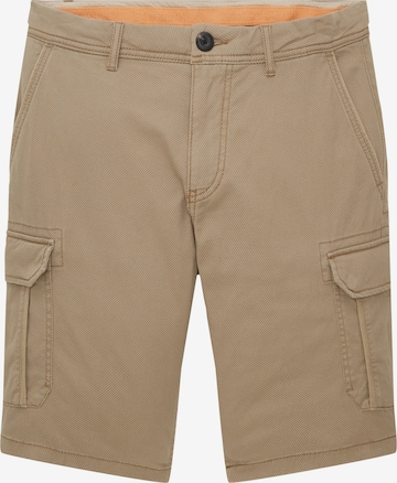 TOM TAILOR Cargo trousers in Beige: front