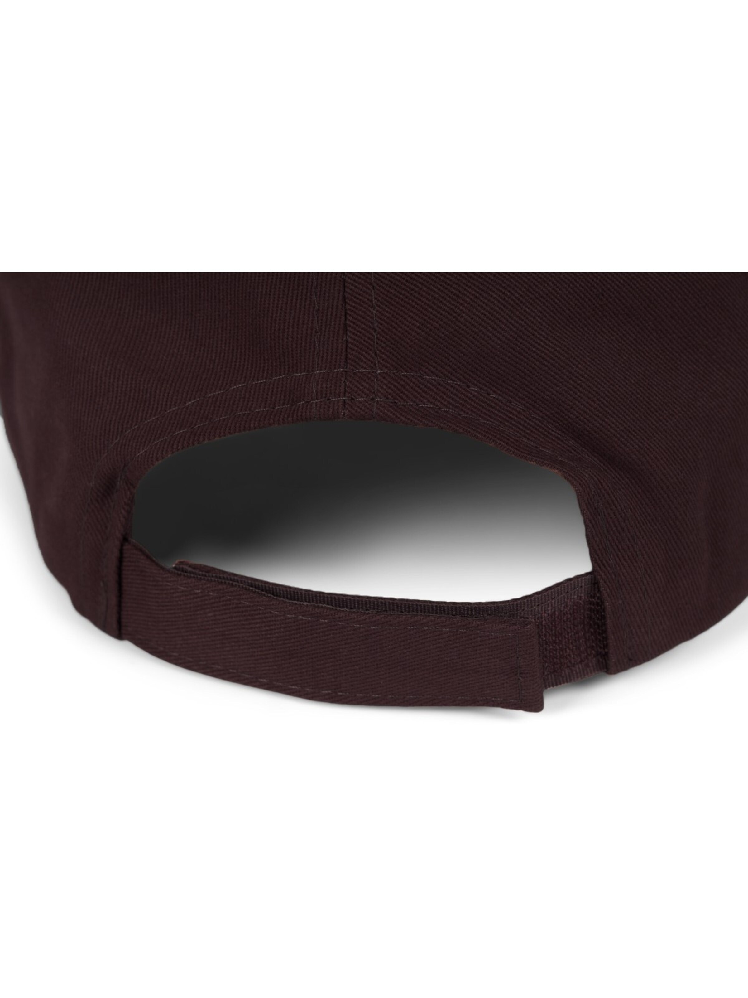 styleBREAKER Cap 'Baseball Cap Einfarbig' in Brown