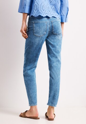 STREET ONE Tapered Jeans in Blau