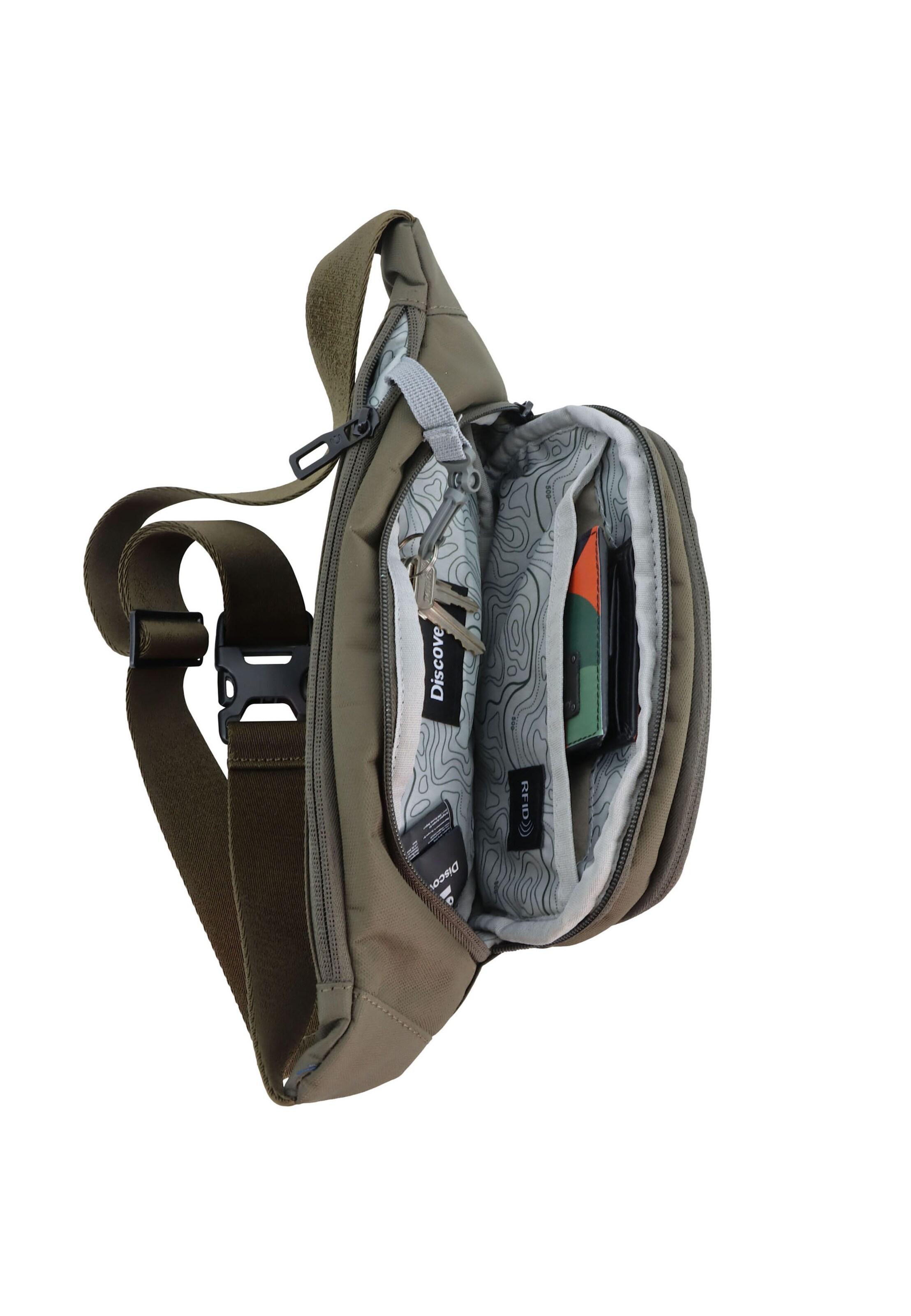 Discovery Fanny Pack 'Downtown' in Brown