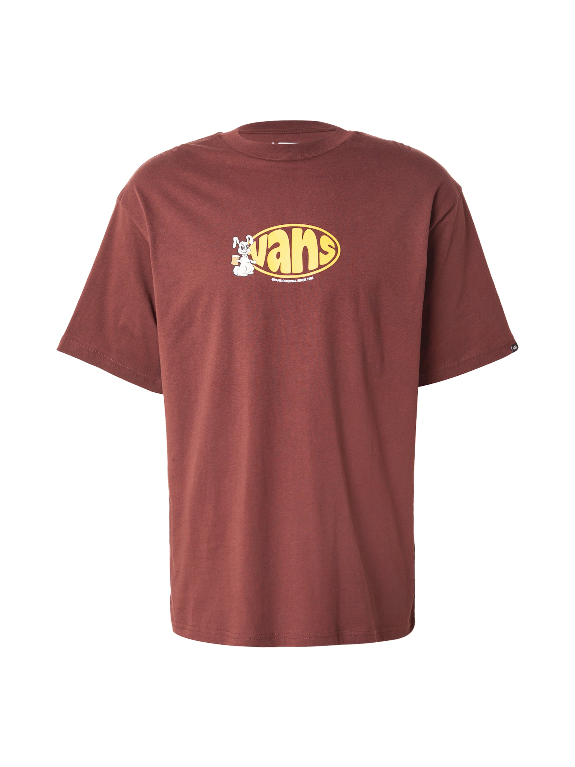 VANS Shirt in de kleur Roestbruin / Geel / Zwart / Wit, Productweergave