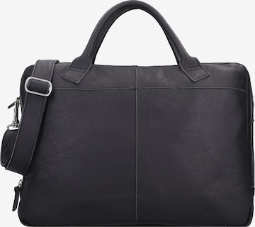 Amsterdam Cowboys Document Bag in Black: front