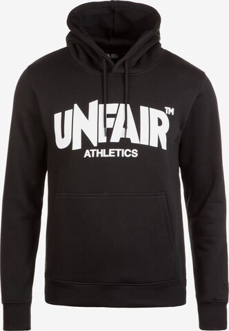 Felpa di Unfair Athletics in nero: frontale