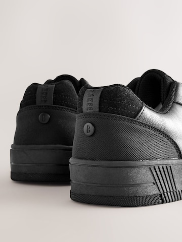 Baker by Ted Baker Sneakers 'Back to School Derbe' in Zwart
