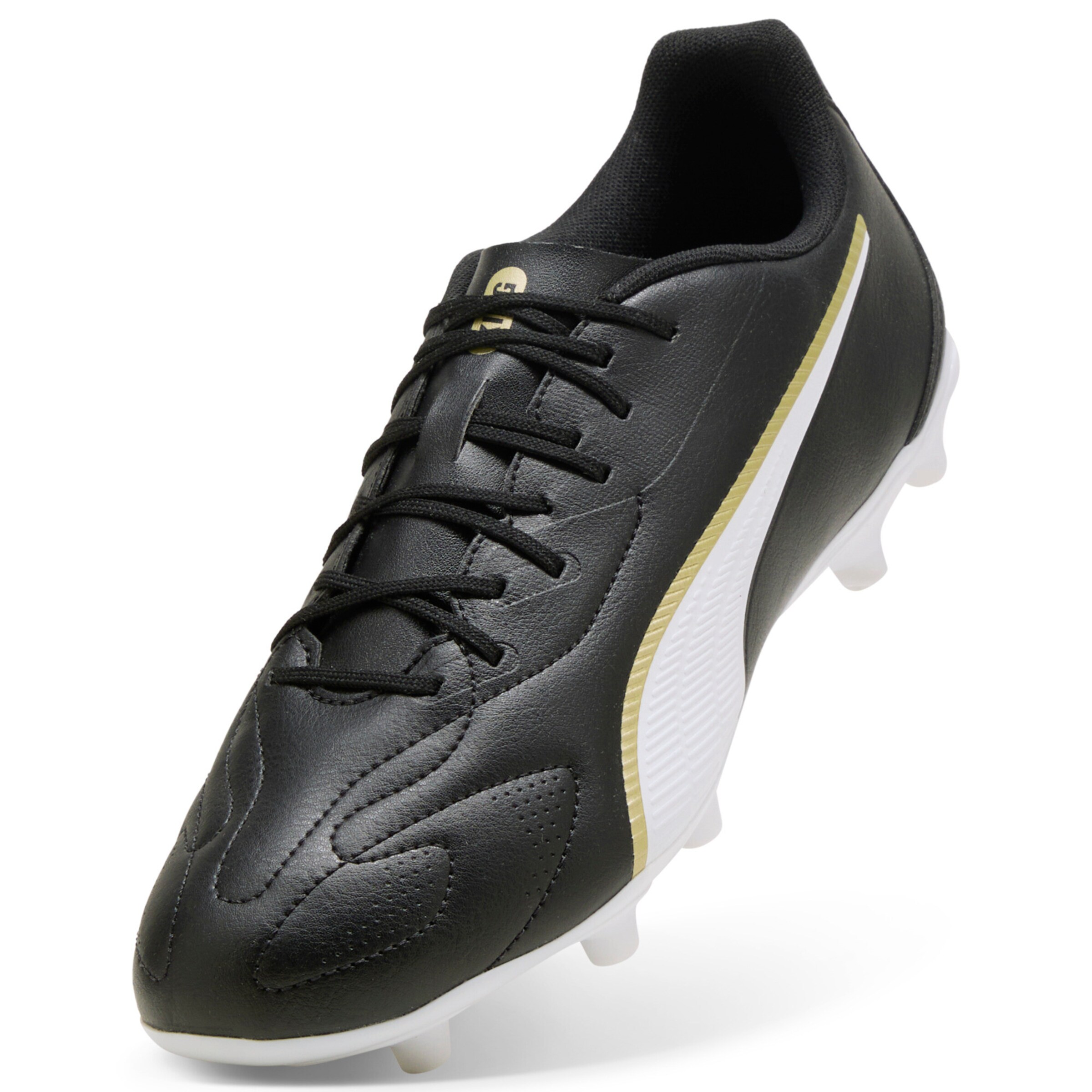 PUMA Soccer Cleats in Black